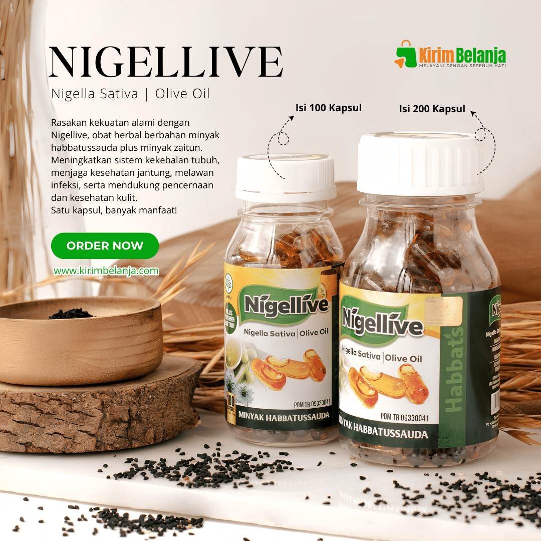 Nigellive (Habbatusauda + zaitun)