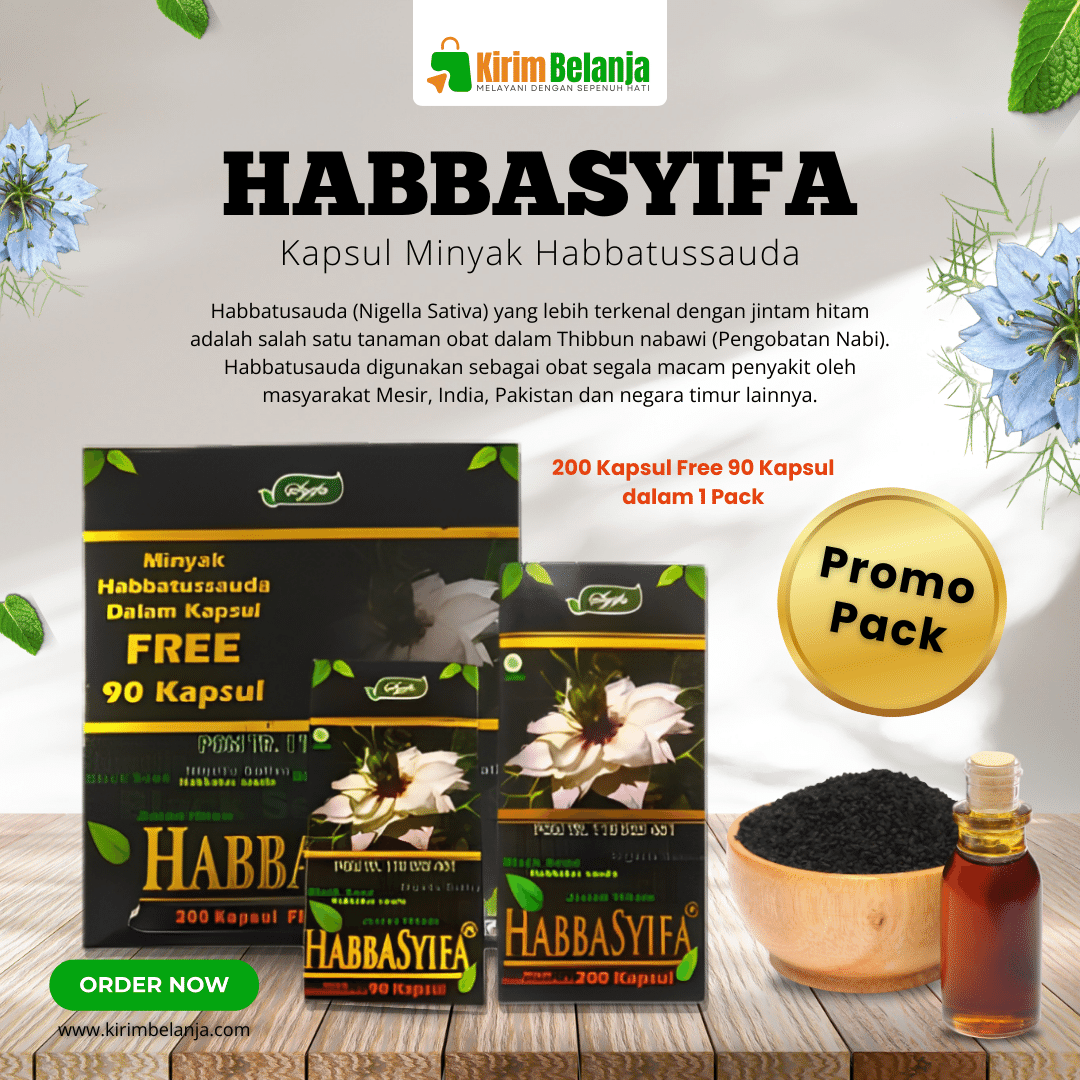 Minyak Habbatussauda Kapsul Promo Pack
